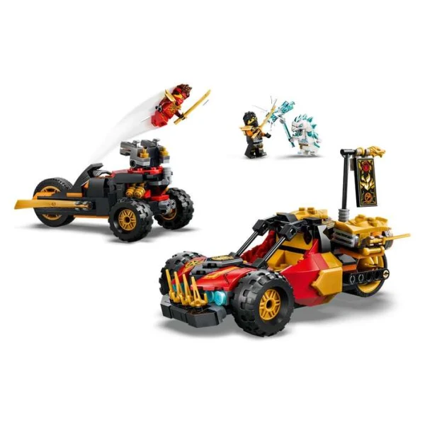 LEGO NINJAGO 71864 – ofroud kolichka i motor so figurite