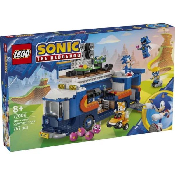 LEGO Sonic 77006 Komandniot kamion na Team Sonic
