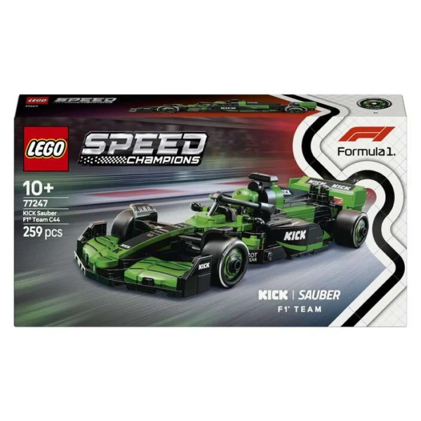 LEGO Speed Champions 77247 trkachki avtomobil KICK Sauber F1 C44