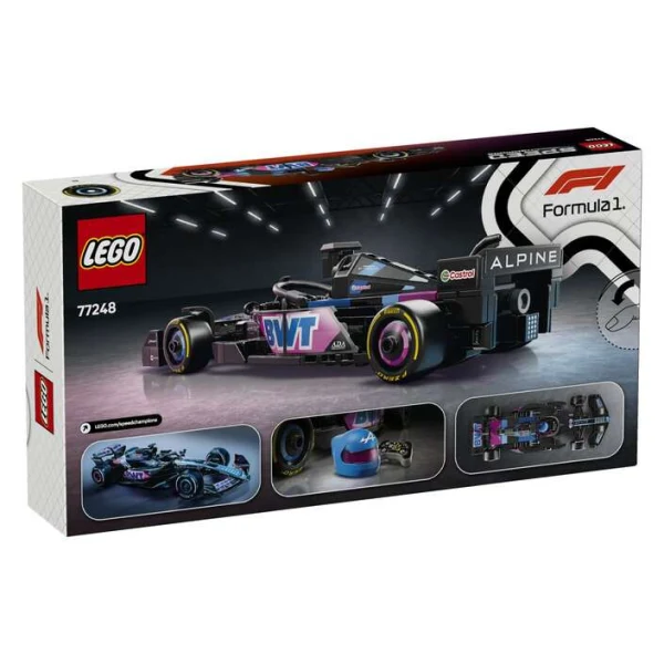 LEGO Speed Champions 77248 – zadna strana na kutijata