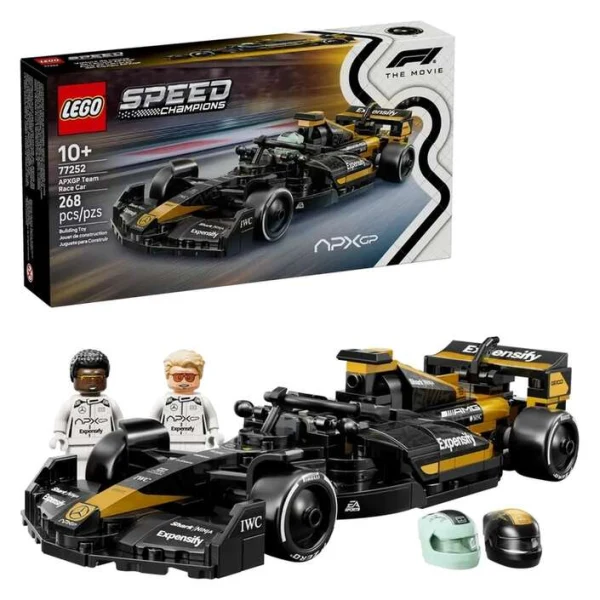 LEGO Speed Champions 77252 trkachki avtomobil APXGP od filmot F1