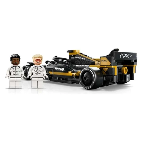 LEGO Speed Champions 77252 – dve figuri na vozachi pokraj avtomobilot