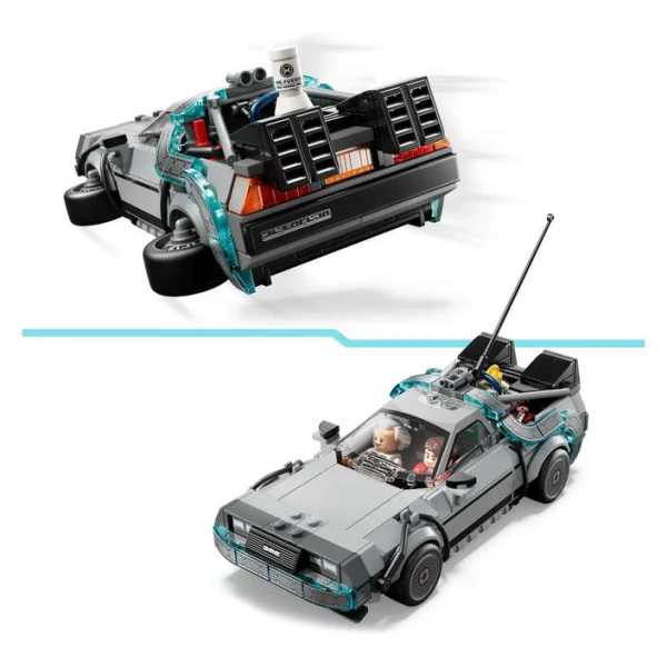 LEGO Speed Champions 77256 – DeLorean vo dva pogleda