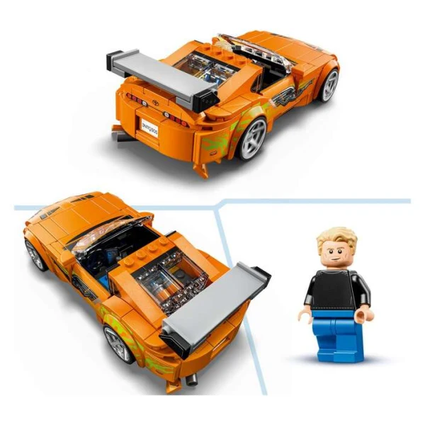 LEGO Speed Champions 77260 – Toyota Supra MK4 i figurata na Brian O'Conner