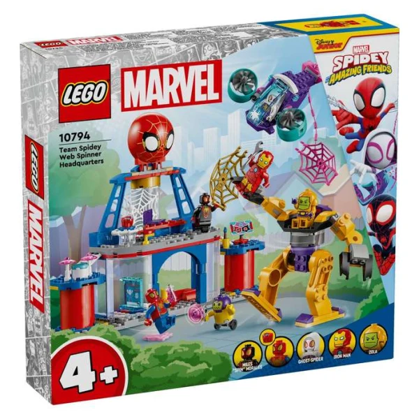 LEGO Spidey 10794 glaven shtab na Team Spidey