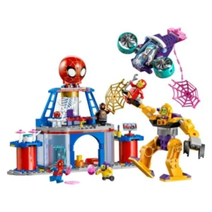 LEGO Spidey 10794 – sostaven shtab so figuri i robot na Zola