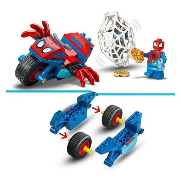 LEGO Spidey 11206 – motor so snimlivi trkala i pajazhina