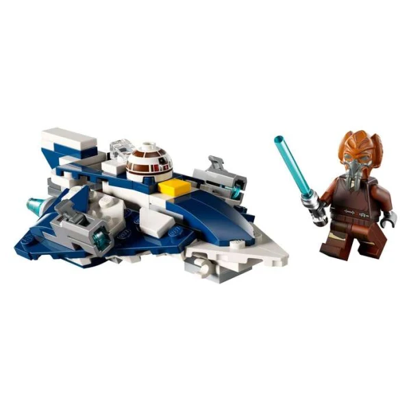 LEGO Star Wars 75400 – sostaven Jedi Starfighter so minifigura na Plo Koon
