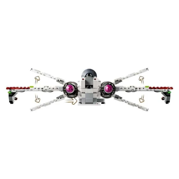 LEGO Star Wars 75402 – ARC-170 pogled odozgora so otvoreni krila