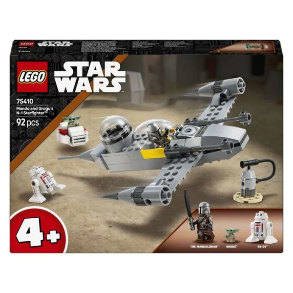 LEGO Star Wars 75410 N-1 Starfighter na Mandalorijanecot i Grogu