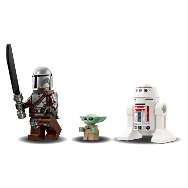 LEGO Star Wars 75410 – Mandalorijanecot, Grogu i droid R5-D4