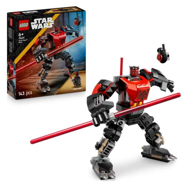 LEGO Star Wars 75411 – kutija i sostaven robot