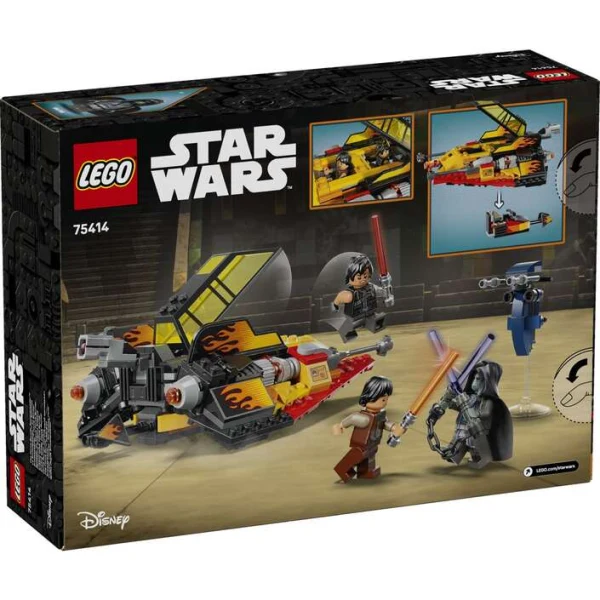 LEGO Star Wars 75414 – zadna strana na kutijata