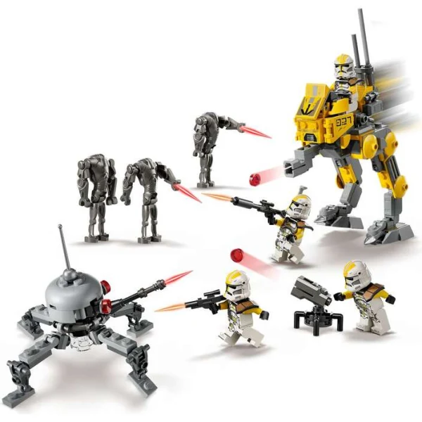LEGO Star Wars 75431 – Spider droid i klon-vojnici vo borba