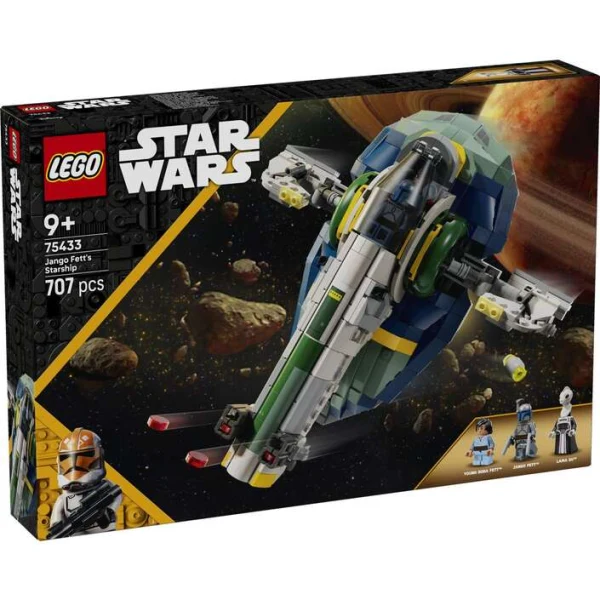 LEGO Star Wars 75433 vselenskiot brod na Jango Fet