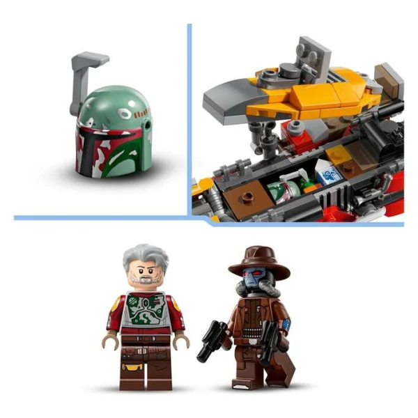 LEGO Star Wars 75437 – kaciga na Boba Fet i minifigurite Kob Vant i Kad Bejn