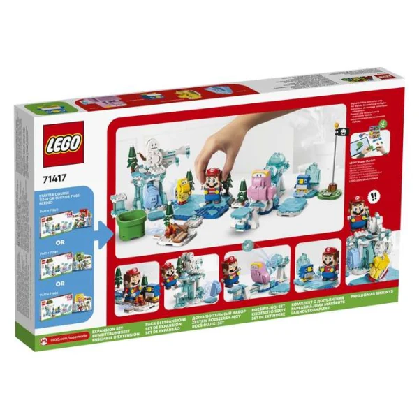 LEGO Super Mario 71417 – zadna strana na kutijata
