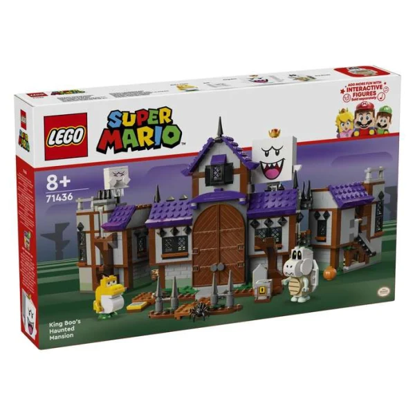 LEGO Super Mario 71436 opsednata kukja na King Boo