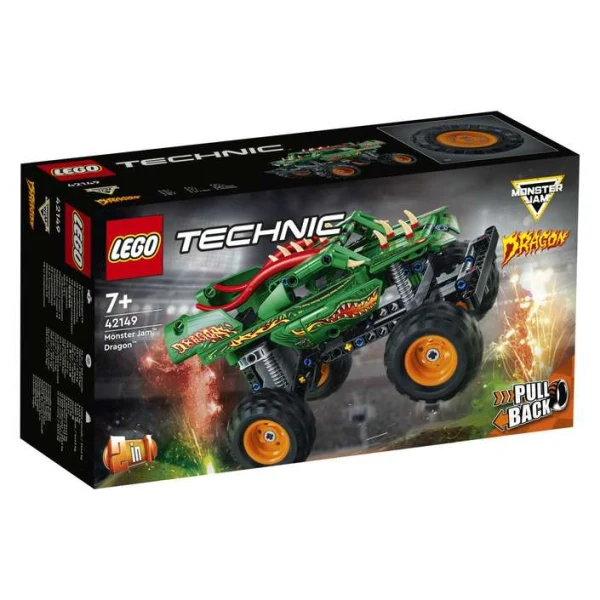 LEGO Technic 42149 Monster Jam Dragon kamion so povlekuvanje