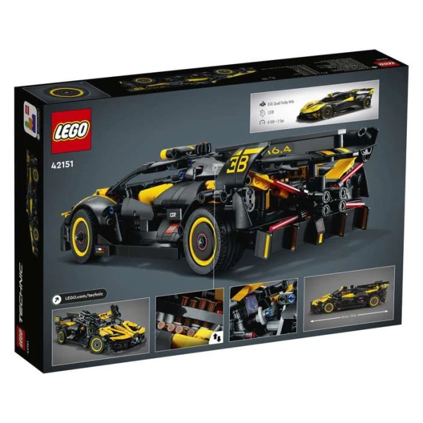 LEGO Technic 42151 – zadna strana na kutijata