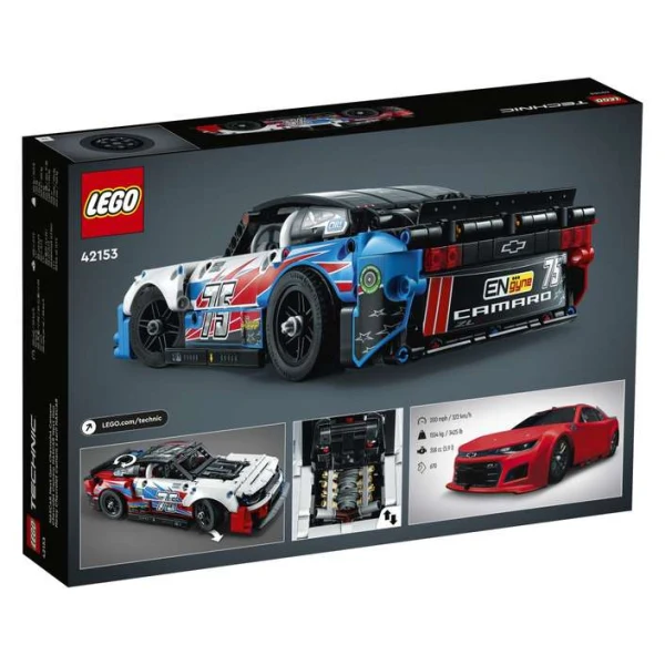 LEGO Technic 42153 – zadna strana na kutijata