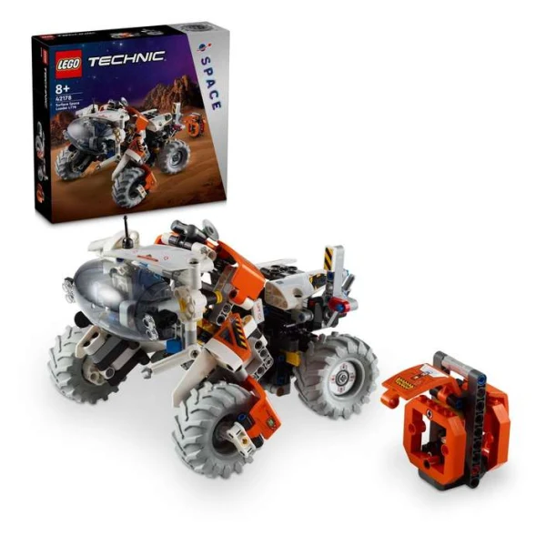 LEGO Technic 42178 – kutija i sostaven natovaruvach