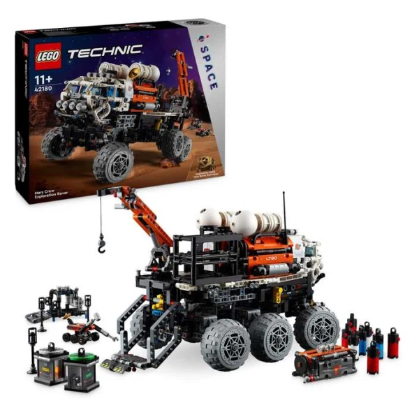 LEGO Technic 42180 – kutija i rover so kran