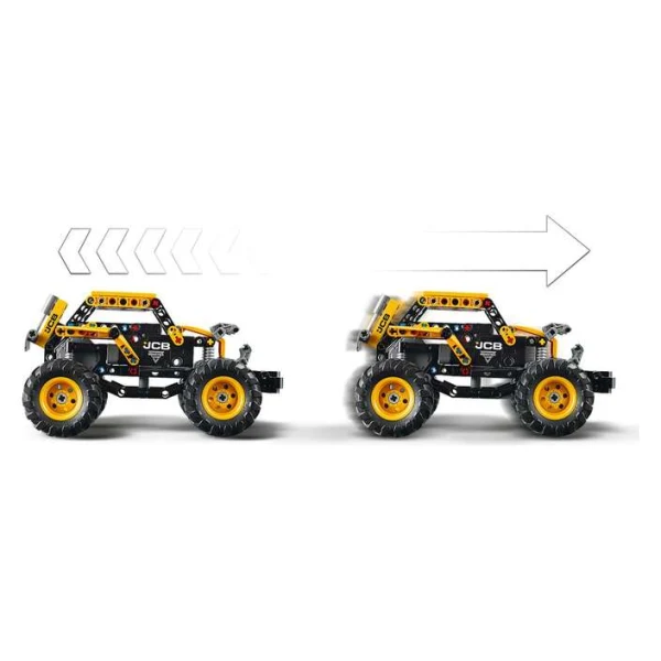LEGO Technic 42199 – funkcija povlekuvanje