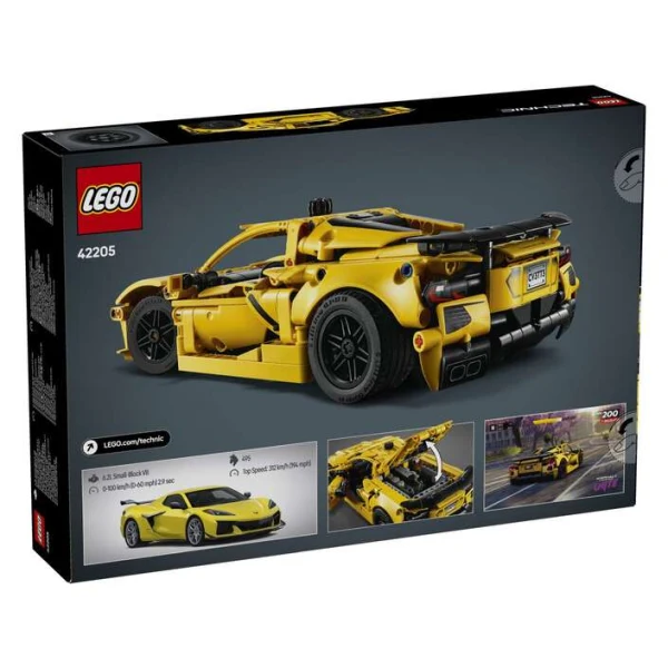 LEGO Technic 42205 – zadna strana na kutijata