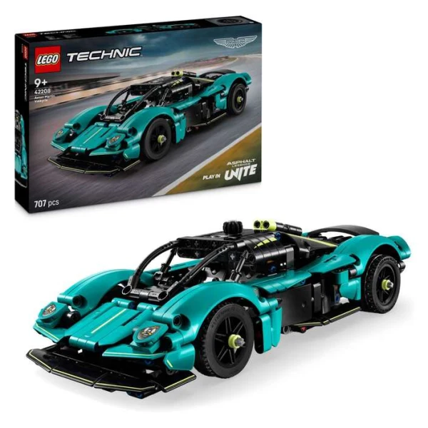 LEGO Technic 42208 – kutija i sostaven model na Valkyrie