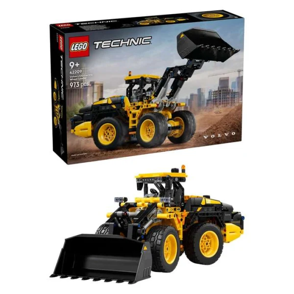 LEGO Technic 42209 – kutija i sostaven utovaruvach