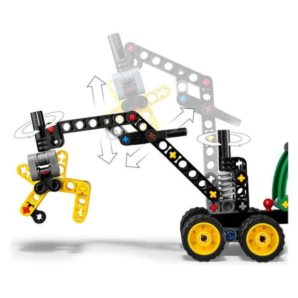 LEGO Technic 42218 – dvizhenje na rakata i kandzhite