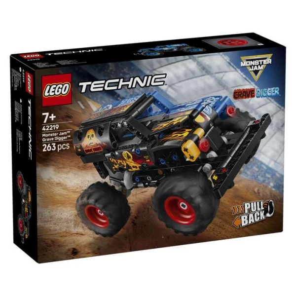 LEGO Technic 42219 Monster Jam Grave Digger Fire and Ice