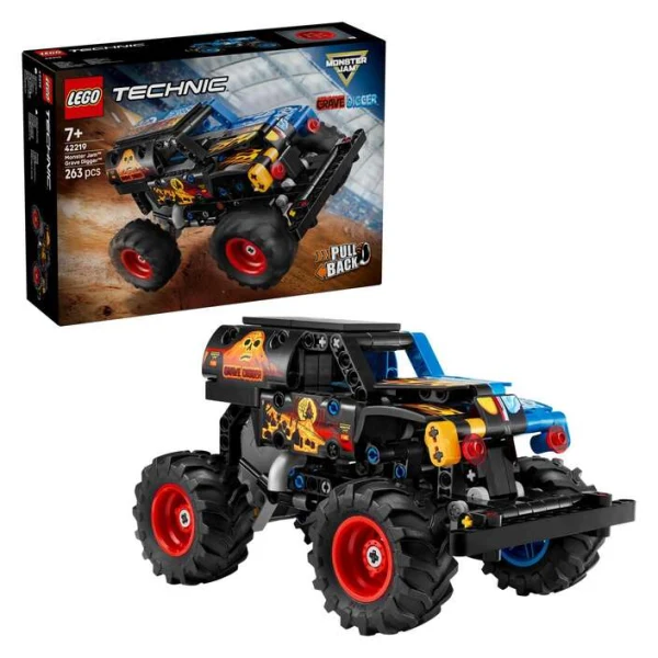LEGO Technic 42219 – kutija i kamionot od ledenata strana