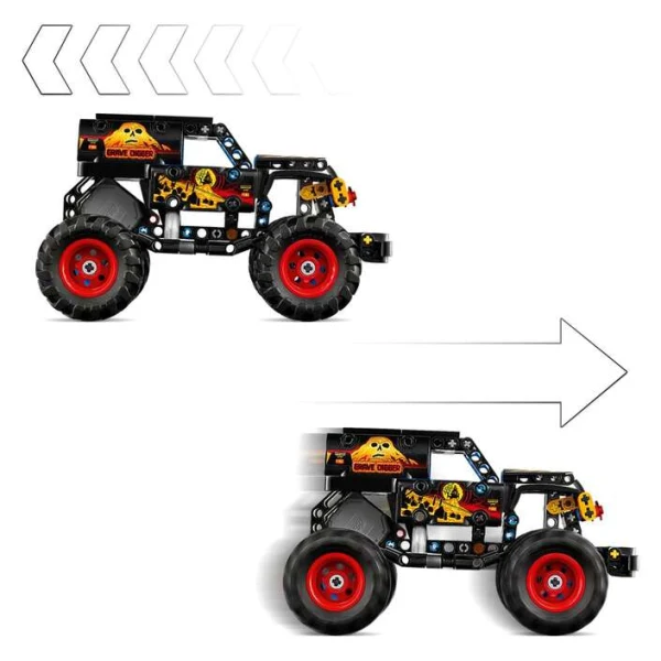 LEGO Technic 42219 – dvizhenje so povlekuvanje