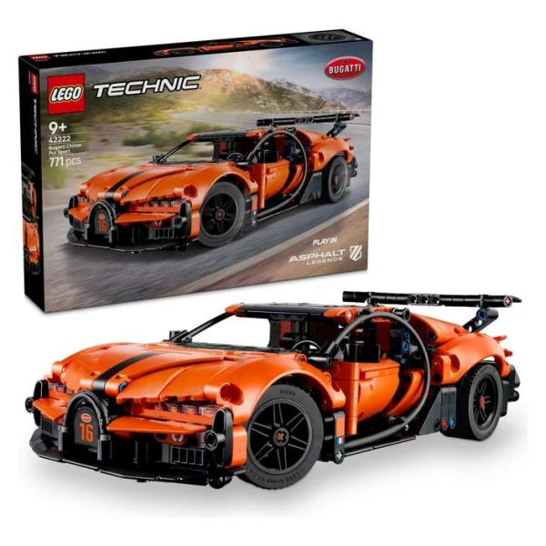 LEGO Technic 42222 hiperavtomobil Bugatti Chiron Pur Sport