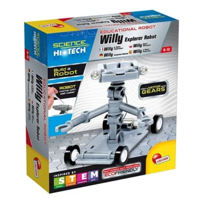 Роботи за составување Lisciani Hi-Tech: Willy, SpeedySpider и Giotto – Willy