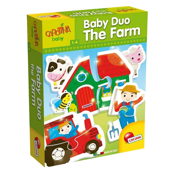 Сложувалки Lisciani Baby Duo The Farm, 13 слики