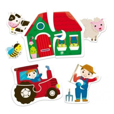 Сложувалки Lisciani Baby Duo The Farm, 13 слики – приказ 2