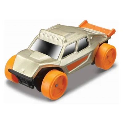 Автомобили Maisto Burnin Key Cars со клуч, 1:64 – Беж теренец со портокалови тркала