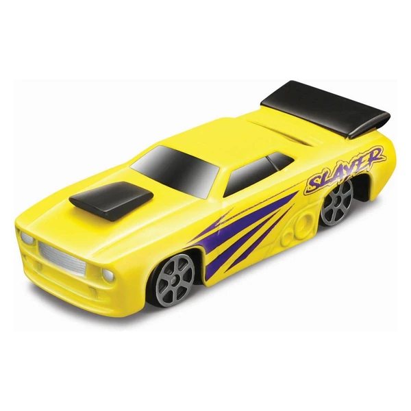 Автомобили Maisto Burnin Key Cars со клуч, 1:64 – Жолт автомобил