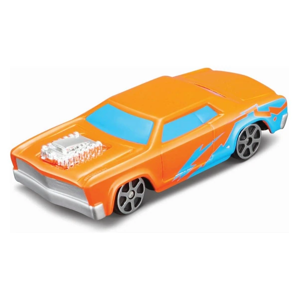 Автомобили Maisto Burnin Key Cars со клуч, 1:64 – Портокалово купе