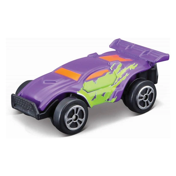 Автомобили Maisto Burnin Key Cars со клуч, 1:64 – Виолетов спортски автомобил