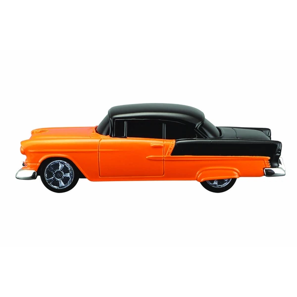 Мини возила Maisto Fresh Metal, 1:64 – Портокалово-црн класичен автомобил