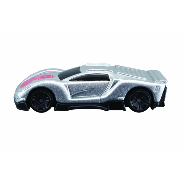 Мини возила Maisto Fresh Metal, 1:64 – Сребрен футуристички автомобил