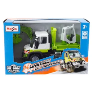 Работни возила Maisto Unimog City Service, 11 см – приказ 1
