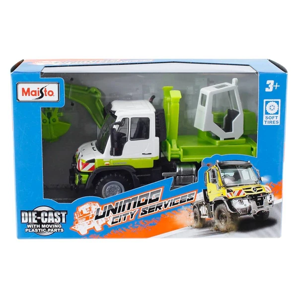 Работни возила Maisto Unimog City Service, 11 см – приказ 1