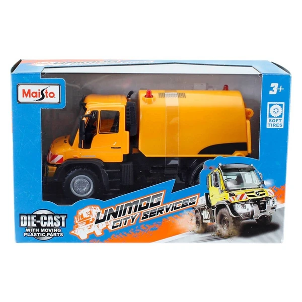 Работни возила Maisto Unimog City Service, 11 см – приказ 3