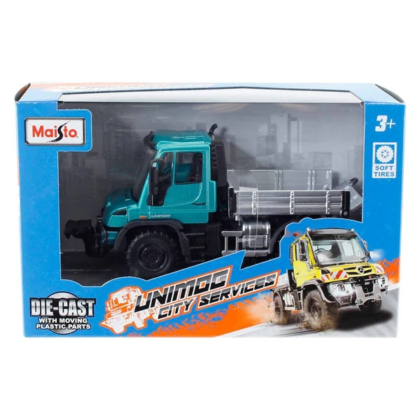 Работни возила Maisto Unimog City Service, 11 см – приказ 5