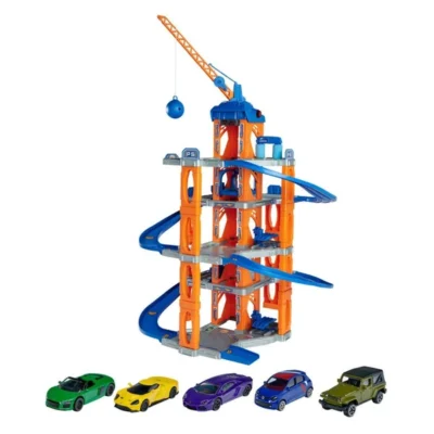 Гаража Majorette Motor Lift Center со 5 автомобили и моторизиран лифт – дополнителен приказ 2